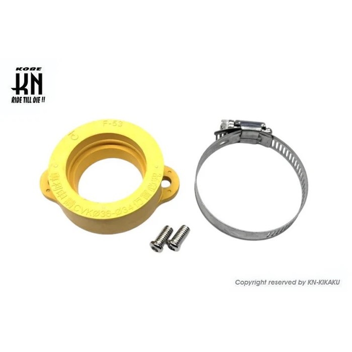 びび。 SHIN YEA インシュレーター【キャブ取付内径41mm】60mmピッチ