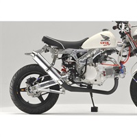 RACING-DOWN (スチールEXP) フルエキゾーストマフラー ブラック MONKEY