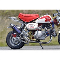 RACING-DOWN カーボン フルエキゾーストマフラー MONKEY