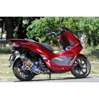 PURESPORT フルエキゾーストマフラー SilentVersion TitanBlue　PCX125 18-
