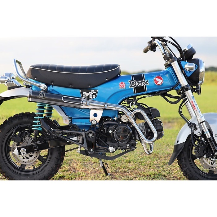 PURESPORT フルエキゾーストマフラー DAX125(ｽﾃﾝﾚｽ/ｶｰﾎﾞﾝ)