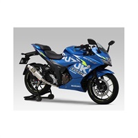 機械曲 GP-MAGNUM105 サイクロン EXPORT SPEC 政府認証 フルエキゾーストマフラー GIXXER SF250 19-20