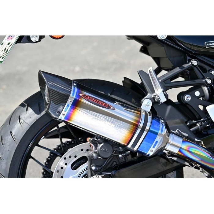 “INTER MODEL”SCフルエキゾーストOFF-TypeB 4-1STD JMCA Z900RS/CAFE 26(チタンヒートカラー)