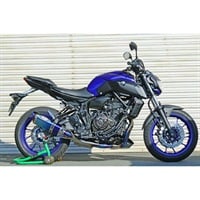 NASSERT Evolution TypeⅡフルエキゾーストマフラー MT-07 18-20