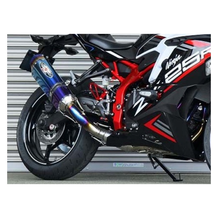 N-EvoⅡフルエキゾーストマフラー Ninja ZX-25R -22(TI/BL)