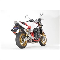 FinalAnniversaryモデル ワイバンRフルエキゾースト ツイン UPタイプ マフラー CB1300SF/SB(21-)【8BL】