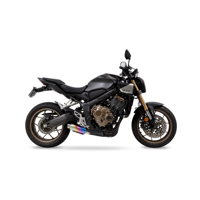 フルエキゾーストマフラー CROSS SHORT ZERO ブラック ANO CBR650R