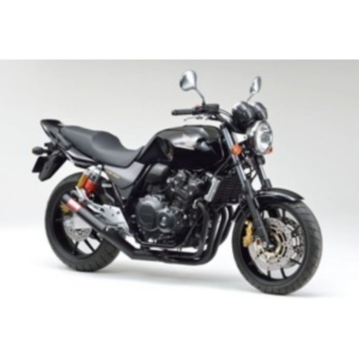 フルエキゾーストマフラー ONE-PIECE BLACK CB400SF/SB H-V REVO 08-17