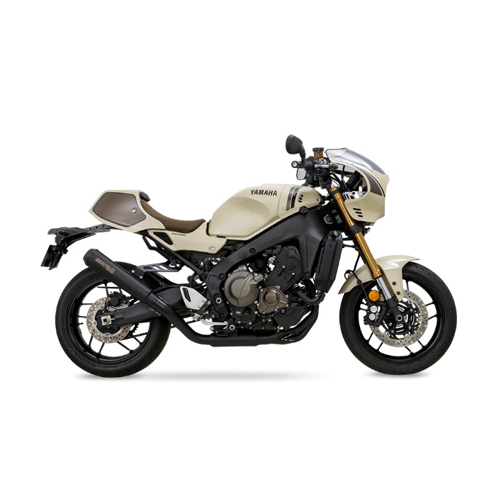 フルエキゾーストマフラー MEGAPHONE BLACK 車検対応/政府認証 XSR900