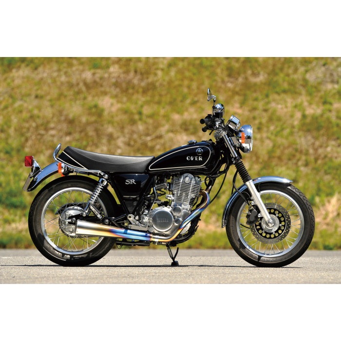 チタンメガホン MANXTYPE フルエキゾーストマフラー SR400(FI)｜フル