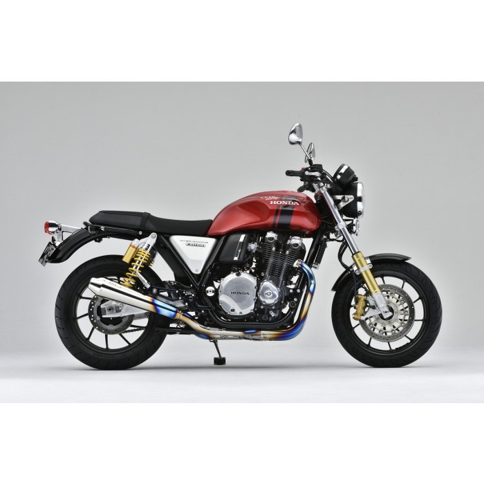 メガホンマフラー 4-2 フルエキゾーストマフラー チタン CB1100RS