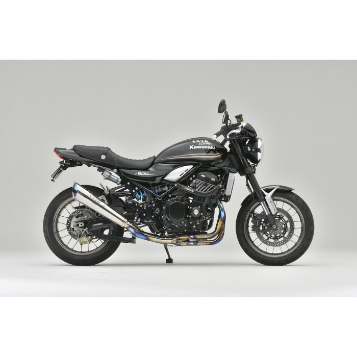 フルチタン メガホン 4-2-1 フルエキゾーストマフラー 焼色無し Z900RS