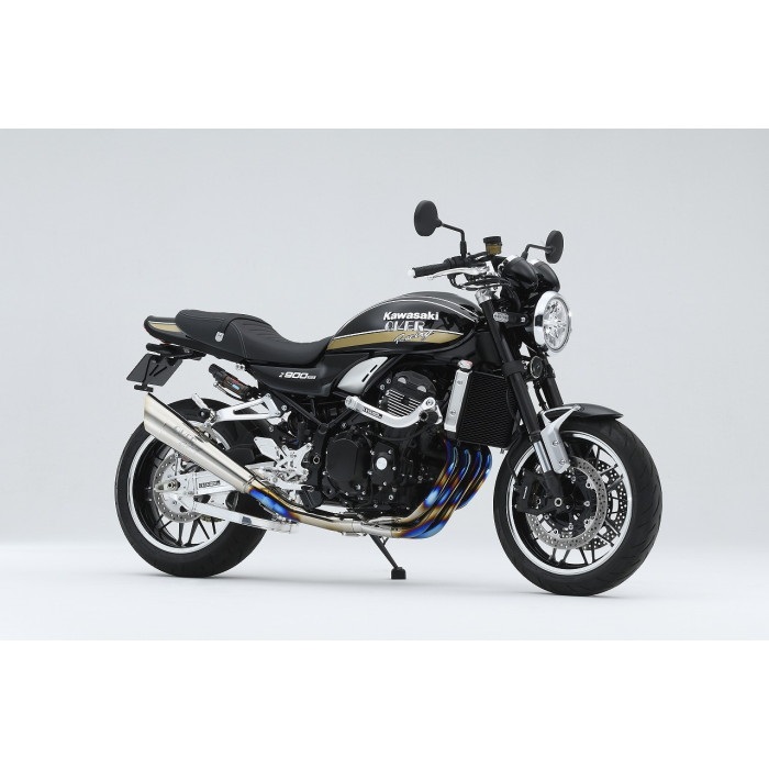 フルチタン メガホン 4-1 フルエキゾーストマフラー Z900RS 23-｜フル