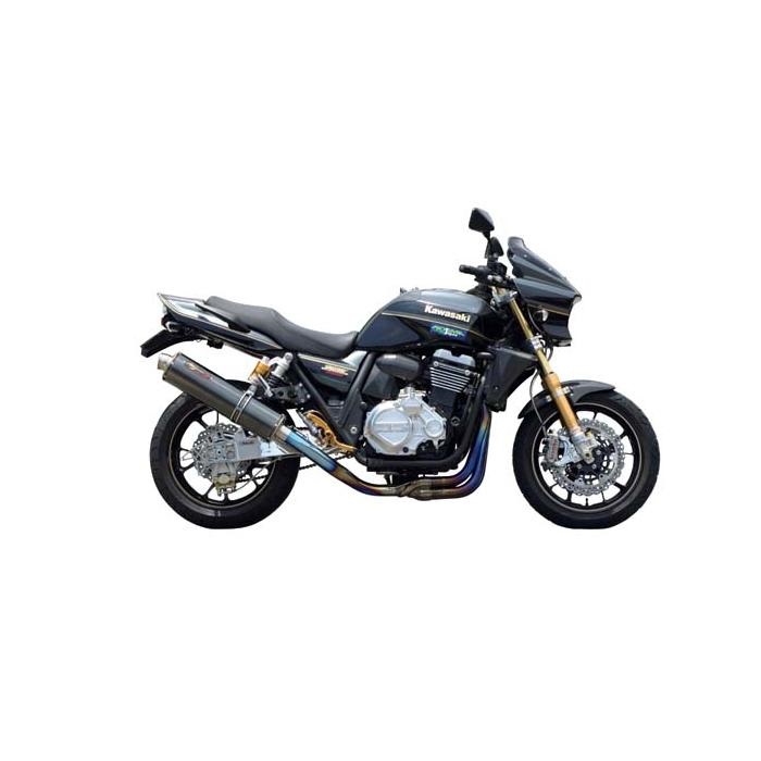 HEATチタン フルエキゾースト 4-1SC ZRX1200DAEG 09-16 NTX618GTH-CLK