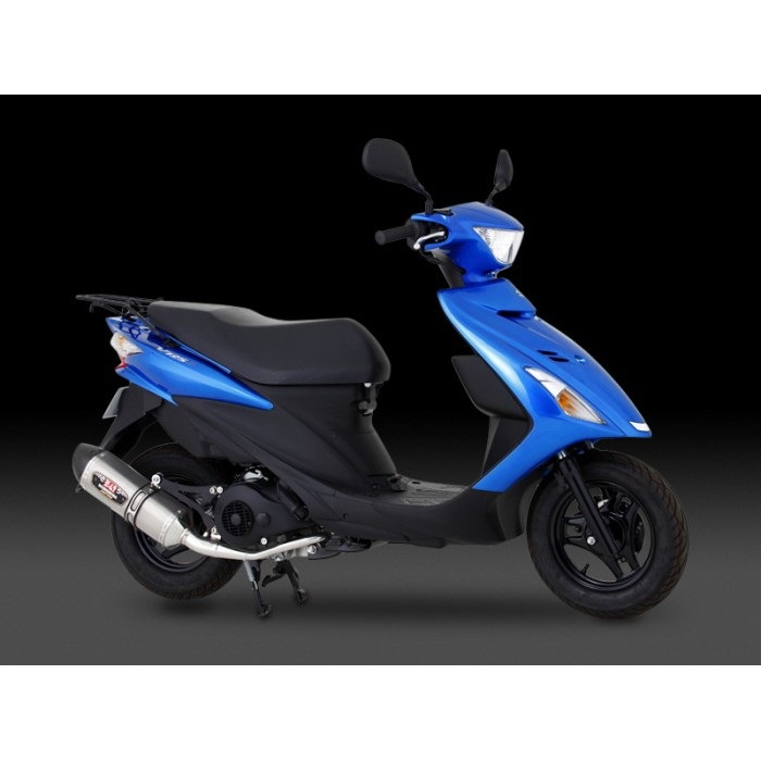 リトル　アドレスV125S ヨシムラR-77S サイクロンカーボン Webike | YOSHIMURA ヨシムラ R-77Sサイクロン カーボンエンド