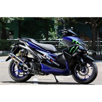 ヨシムラ フルエキゾースト AEROX155 16:タイ仕様 SG472 機械曲R-77S