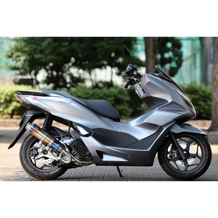 PURESPORT フルエキゾーストマフラー ”S” TitanBlue PCX125 21 PURESPORT フルエキゾーストマフラー ”S” TitanBlue PCX125 21