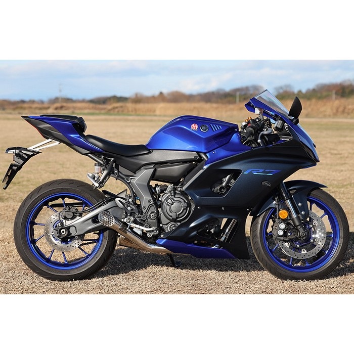 【キャプション付き】『青liquor 』1杯 POWERBOX FULL フルエキゾーストマフラー ”RS” YZF-R7 / XSR700