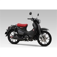 週末値下機械曲ストレート762サイクロン 政府認証　C125 JA58 JA71 機械曲ストレート762サイクロン 政府認証 フルエキゾースト Super Cub