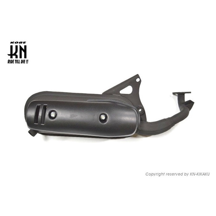 YAMAHAJOG4jp系横型エンジン12インチ対応 JOG系 ノーマルタイプ 横型エンジン 【規制前】マフラー｜フル
