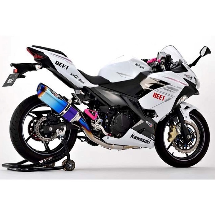 NASSERT-EvoⅡフルエキゾーストマフラー Ninja400 18-23｜フル