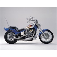 スラッシュカットマフラー スティード400 JMCA認証 スラッシュカットマフラー スティード400 JMCA認証 JMCA車検対応