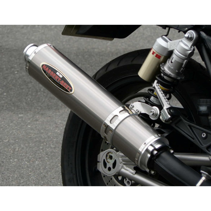 New N-R スリップオンマフラー ZRX400 98-07｜スリップオン 