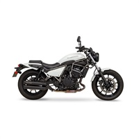 スリップオンマフラー CROSS TWIN BLACK ELIMINATOR 23-
