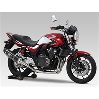 R-77Jサイクロン EXPORT SPEC 政府認証 (ABS付き車両対応) スリップオンマフラー CB400SB 14-22