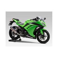 R-77S サイクロン カーボンエンド EXPORT SPEC 政府認証 スリップオンマフラー  Ninja250 13-15