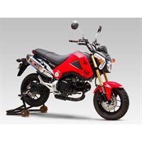 R-77S サイクロン カーボンエンド EXPORT SPEC 政府認証 スリップオンマフラー GROM 13-15