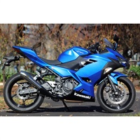 POWERBOX MEGAPHONE スリップオンマフラー　NINJA250 18-