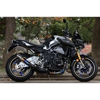 POWERBOX MEGAPHONE スリップオンマフラー TitanBlue　MT-10/SP (RN50J/RN78J) 17-