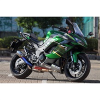 POWERBOX スリップオンマフラー TWOテール TitanBlue　NINJA1000SX 20-