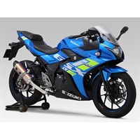 R-77S サイクロン カーボンエンド EXPORT SPEC 政府認証 スリップオンマフラー GSX250R 23-