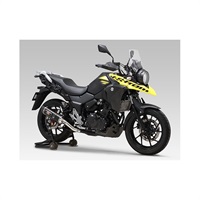 R-77S サイクロン カーボンエンド EXPORT SPEC 政府認証 スリップオンマフラー V-Strom250 23-