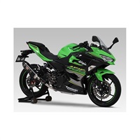 R-77S サイクロン カーボンエンド EXPORT SPEC 政府認証 スリップオンマフラー Ninja250 18-24