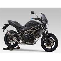 USヨシムラ ALPHAサイクロン 政府認証 スリップオンマフラー SV650 16-22