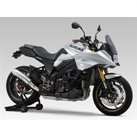 チタン B-77 サイクロン 政府認証 (ヒートガード付属) スリップオンマフラー KATANA 22-24