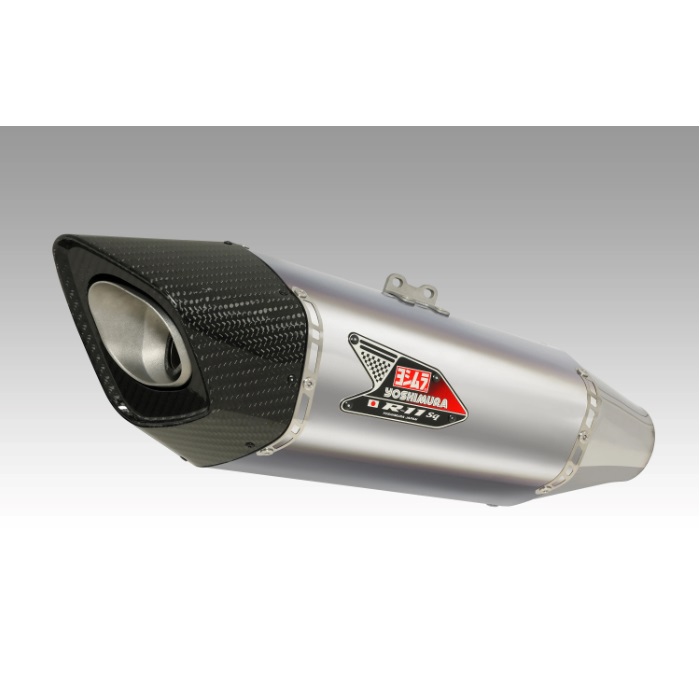 R-11Sq R サイクロン EXPORT SPEC 政府認証 スリップオンマフラー NINJA1100SX/SE(25)/1000SX(20-24)(SS (ステンレスカバー))