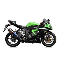 GPスペック シングル スリップオンマフラー クロスオーバル ZX-6R 13-16