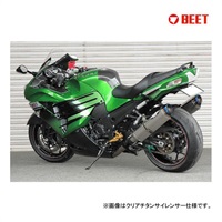 NASSERT Evolution Type II T-2 スリップオンマフラー 政府認証 Ninja ZX-14R (2012-2015) 型式[ZXT40E/ZXT40F]
