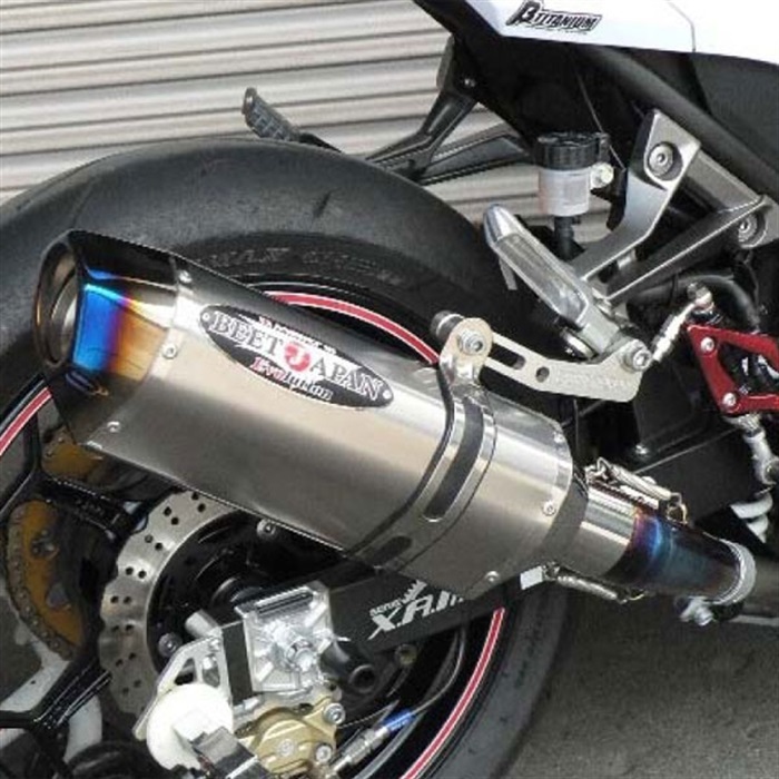 N-EvoⅡ スリップオンマフラー  Ninja250/Z250 -17(TI/TI)