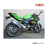 NASSERT Evolution TypeII スリップオンマフラー JMCA認定  Ninja250(2018)/Z250(2019) Ninja250