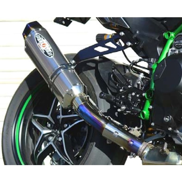 N-EvoⅡ スリップオンマフラー  Ninja H2 15-18(TI/TI)
