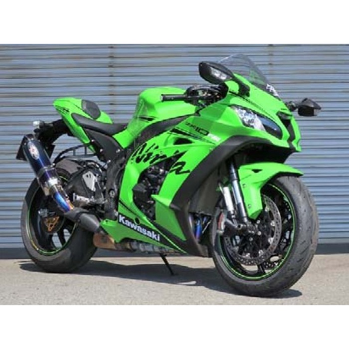 N-EvoⅡ スリップオンマフラー  ZX-10RR 17-20(TI/BL)