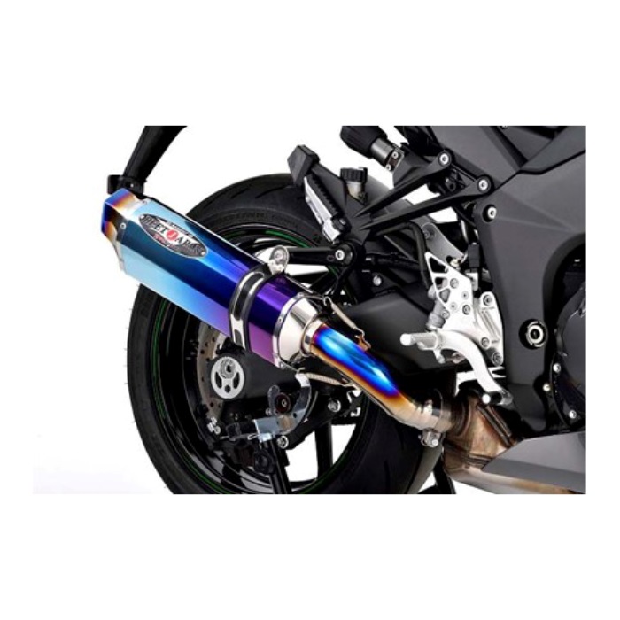 N-EvoⅡ スリップオンマフラー  Ninja1000SX 20-23(TI/BL)