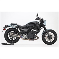 New NASSERT-R BLASTER ELIMINATOR 400 24- 政府認証適合 スリップオンマフラー TI/MB