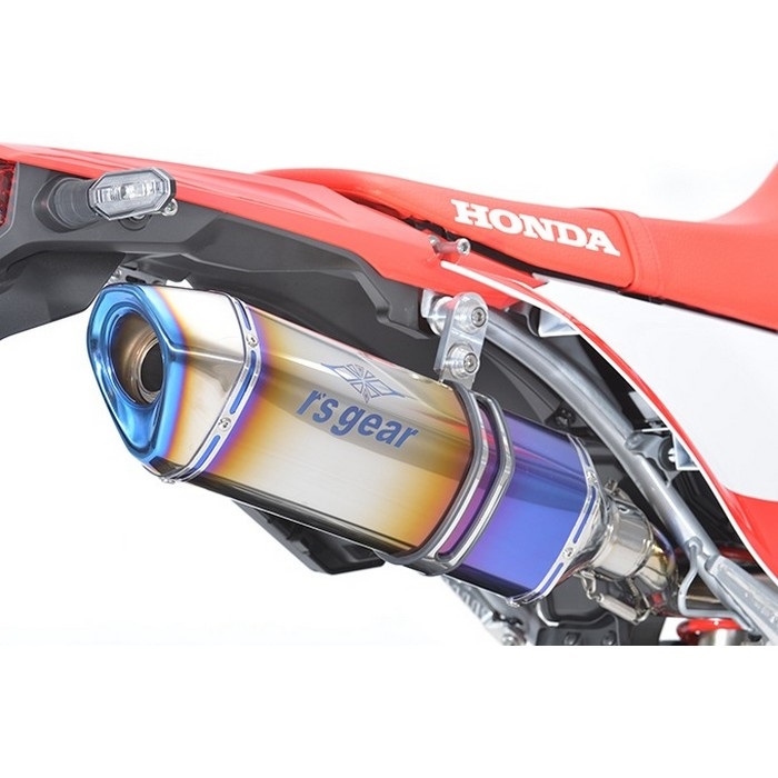 リアルスペック フルチタン スリップオンマフラー CRF250L/RALLY('21-'22)('23-)(チタンポリッシュ)
