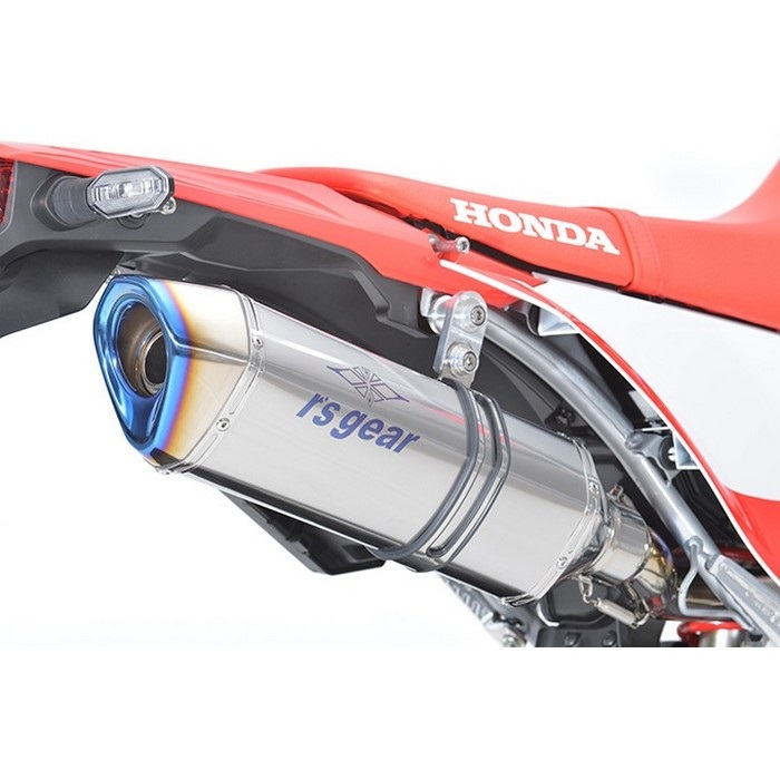 リアルスペック フルチタン スリップオンマフラー CRF250L/RALLY('21-'22)('23-)(チタンドラッグブルー)